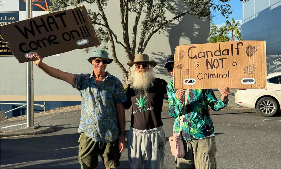 Gandalf_Cannabis_Fairy_New_Zealand Paul “Gandalf” Smith the Green Fairy - provided cannabis to sick Kiwis outside the legal system